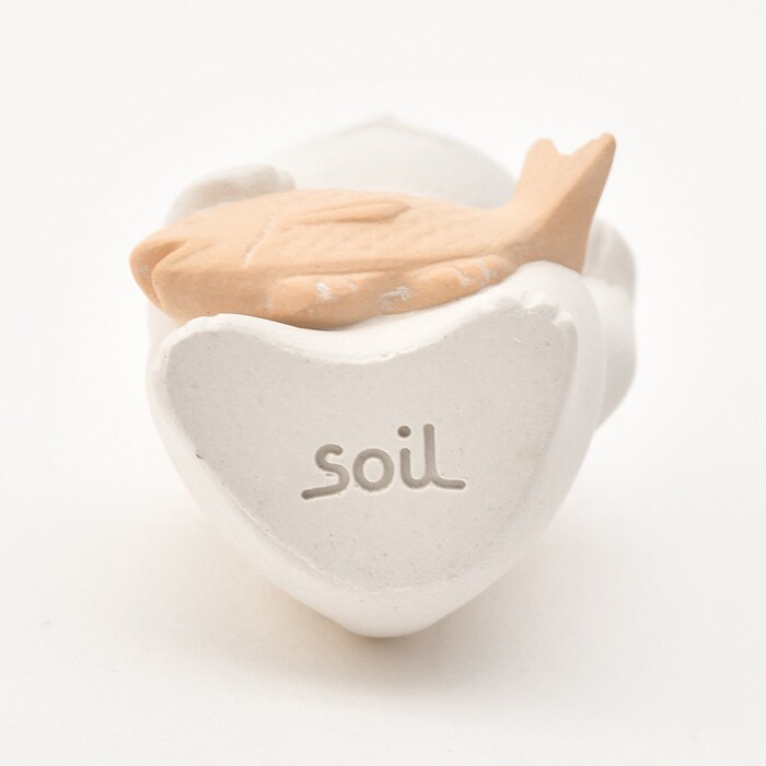 soil ソイル マネキネコ S 招き猫 置物 おしゃれ かわいい 小さい ミニサイズ 日本製 珪藻土 家庭用 インテリア オブジェ 縁起物 ギフト プレゼント