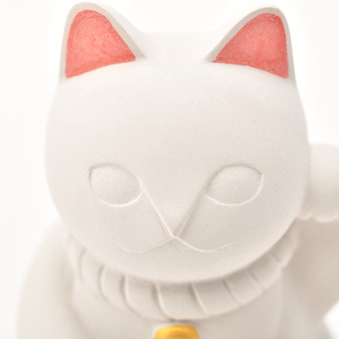 soil ソイル マネキネコ M 招き猫 置物 おしゃれ かわいい 小さい ミニサイズ 日本製 珪藻土 家庭用 インテリア オブジェ 縁起物 ギフト プレゼント