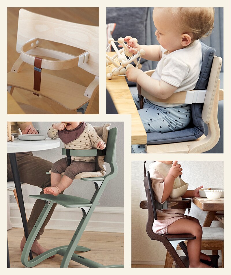 Leander リエンダー セーフティーバー ベビーチェア ハイチェア ベルト 立ち上がり防止 後付け 赤ちゃん ベビー 椅子 いす イス おしゃれ 北欧 シンプル