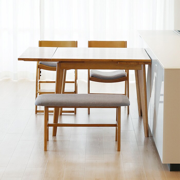 E-toko いいとこ E-Toko Dining Bench  ダイニングベンチ 90cm 2人掛け ダイニングチェア 長椅子 イス ベンチチェア シンプル おしゃれ 北欧 家具 インテリア  リビング学習  