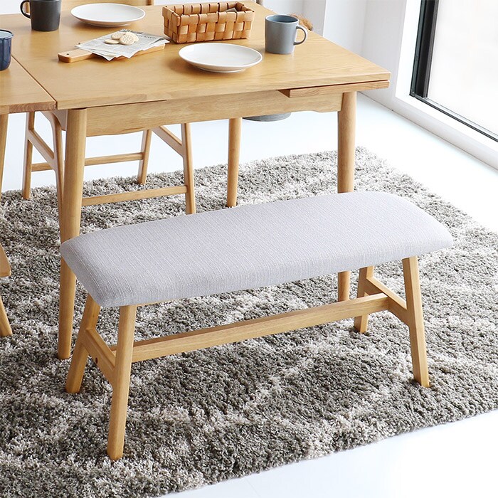 E-toko いいとこ E-Toko Dining Bench  ダイニングベンチ 90cm 2人掛け ダイニングチェア 長椅子 イス ベンチチェア シンプル おしゃれ 北欧 家具 インテリア  リビング学習  