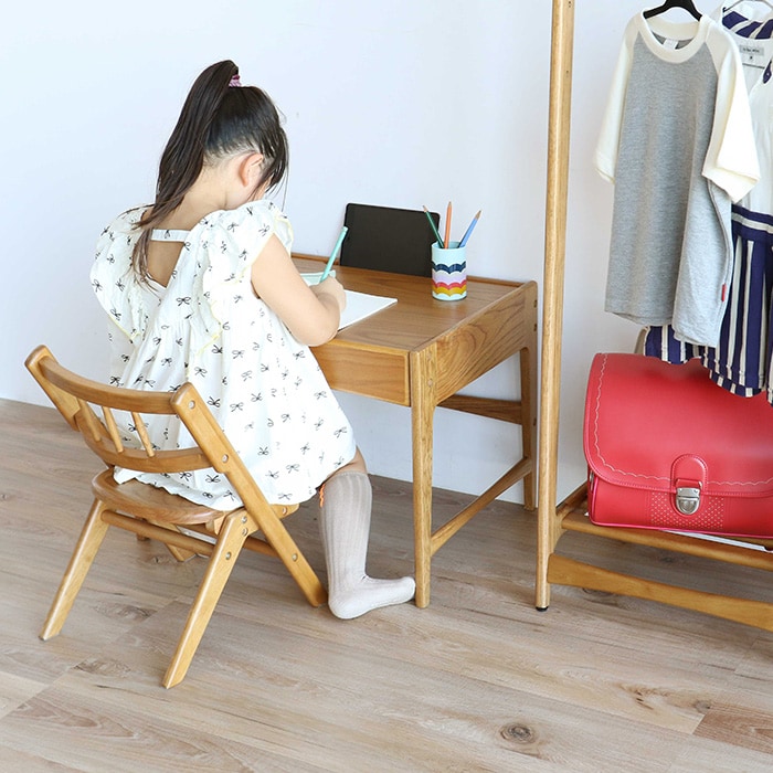 Herit. ヘリット キッズデスク 子供用デスク 子供用机 おしゃれ シンプル 北欧 木製 学習デスク 学習机 勉強机 幼児 小学生 低学年 引き出し付き タブレット 保育園 幼稚園