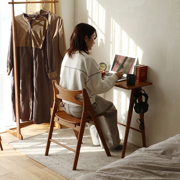 Spera フォールディングチェア 折りたたみチェア 折りたたみ椅子 おしゃれ シンプル 北欧 木製 スリム コンパクト 在宅勤務 省スペース 一人暮らし インテリア 新生活