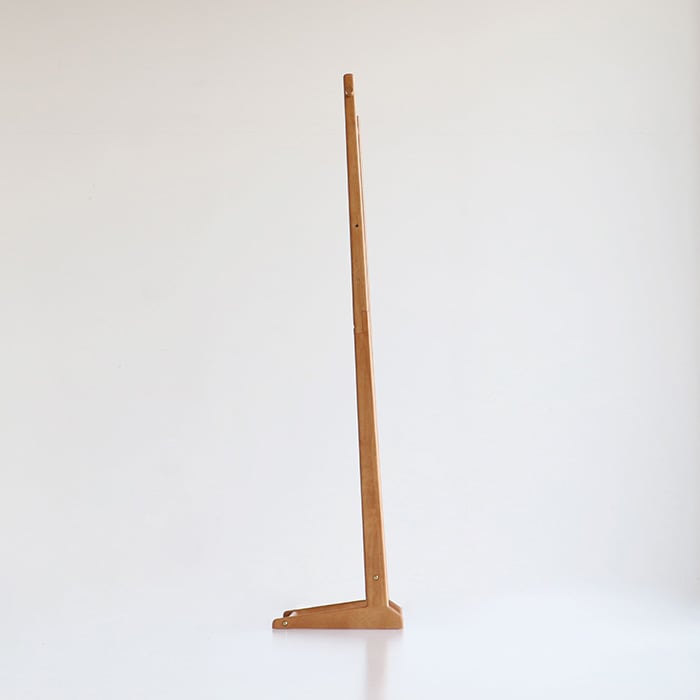 Spera ハンガーラック  洋服ラック 衣類 収納 洋服 おしゃれ シンプル 北欧 木製 スリム コンパクト 棚付き 省スペース 一人暮らし インテリア 新生活  