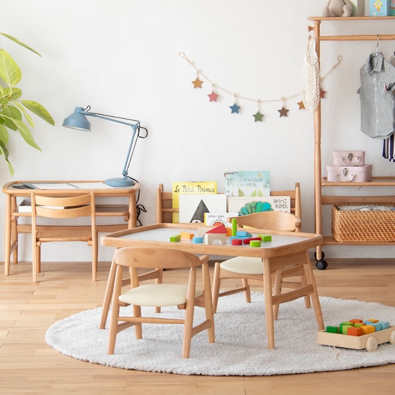 nork note キッズアームチェア  子供用椅子 肘付き 木製 背もたれ 北欧 ナチュラル おしゃれ 勉強 食事 幼稚園 保育園 1歳 2歳 3歳 インテリア  