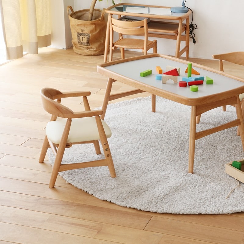 nork note キッズアームチェア  子供用椅子 肘付き 木製 背もたれ 北欧 ナチュラル おしゃれ 勉強 食事 幼稚園 保育園 1歳 2歳 3歳 インテリア  