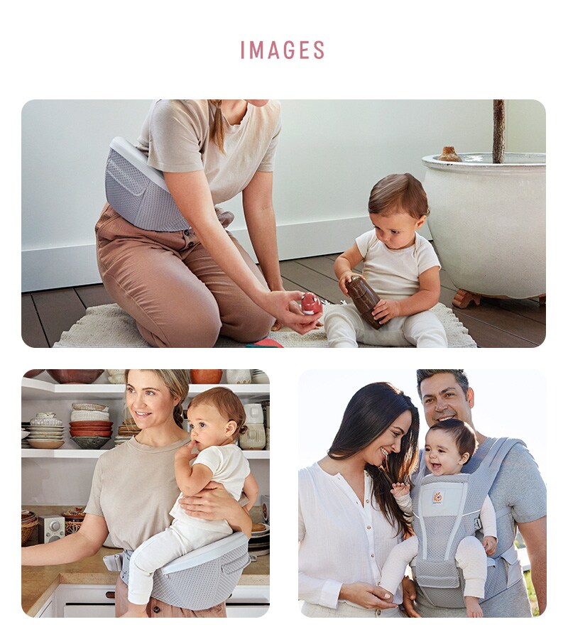 Ergobaby Alta アルタ ヒップシートキャリア CREGBCHIPSFMGRY