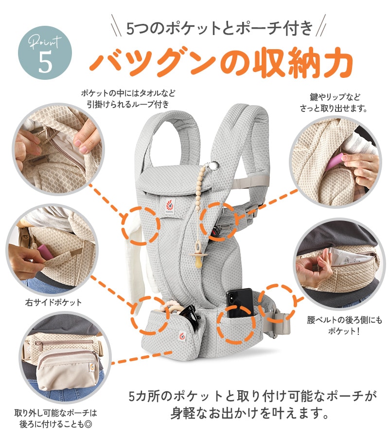 Ergobaby OMNI Deluxe Mesh オムニ デラックス