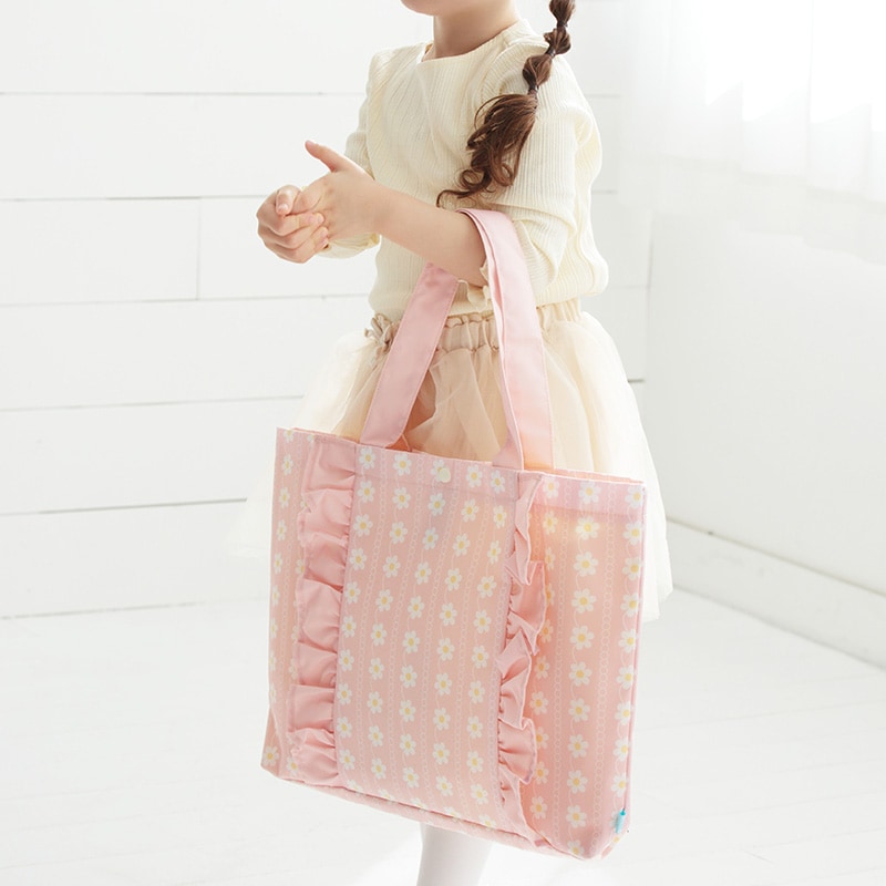 D by DADWAY レッスンバッグ BGDB0036132  入学準備　入園準備 バッグ キッズ こども トートバッグ 小学校 幼稚園 保育園 お稽古 おけいこ 女の子　男の子  