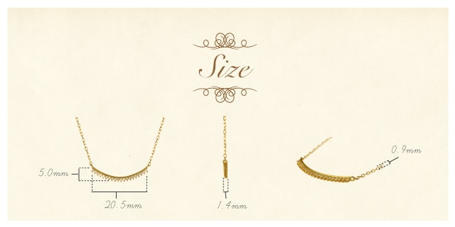 K18 diamond necklace