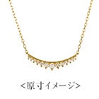 K18 diamond necklace