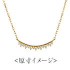 K18 diamond necklace