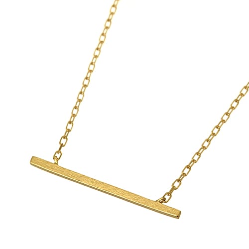 K18 necklace straight