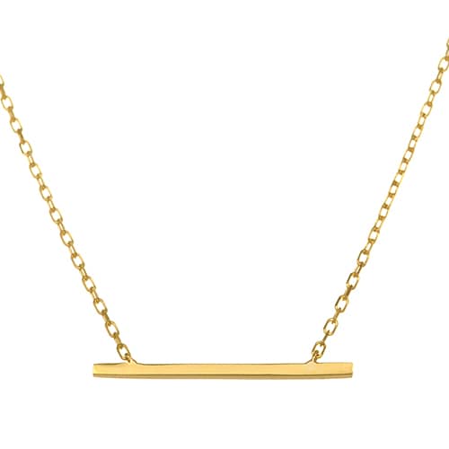 K18 necklace straight