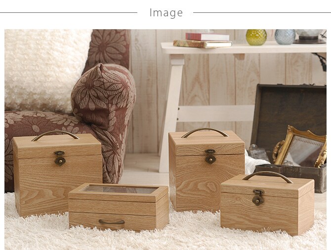 ナチュラルウッド メディスンボックス  木製 メイクボックス ネイル 救急箱 薬箱 ナチュラル おしゃれ シンプル 薬 収納  