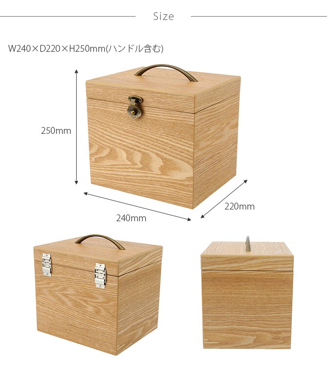 ナチュラルウッド 横型 コスメボックス ワイドミラー  木製 メイクボックス コスメティック 鏡 北欧 ナチュラル おしゃれ シンプル 化粧品 収納  