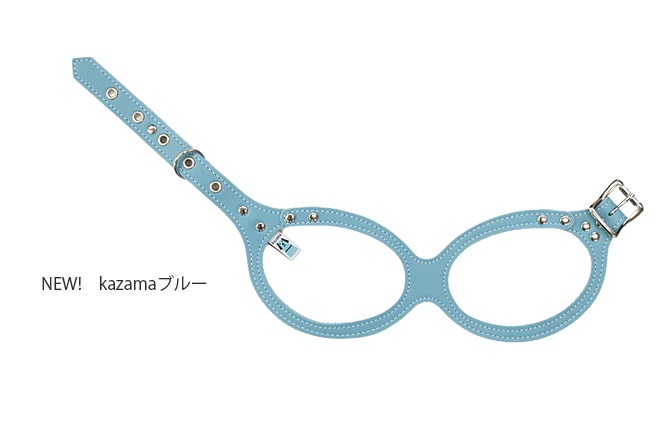 本革製 メガネハーネス Lサイズ 犬用品 お散歩 リード 首輪 ハーネス 本革製 中型犬 柴犬