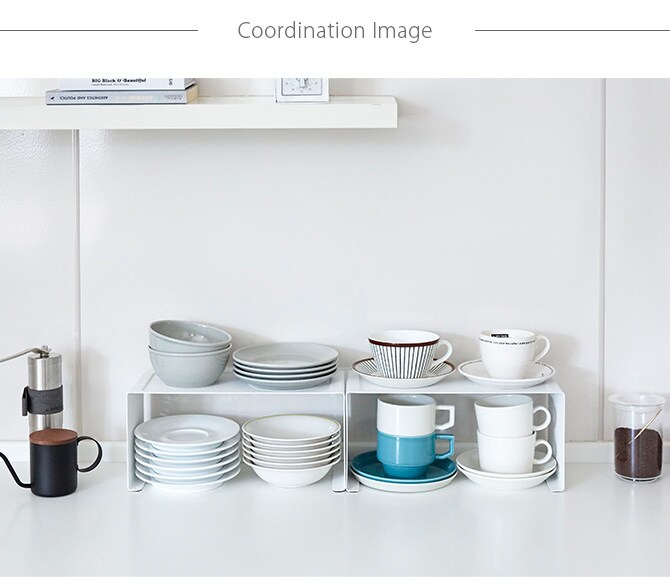 tower タワー キッチンスチール コの字ラック コの字ラック スチール キッチン 収納 スパイスラック キャニスター おしゃれ スタッキング 白 黒