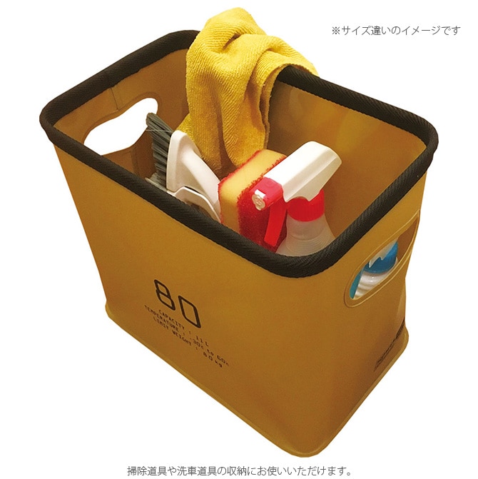 SLOWER スロウワー HANG STOCK ハングストック ストレージ 20L  収納ボックス おしゃれ 折りたたみ 取っ手 収納 アウトドア 洗える バケツ キャンプ カラーボックス  