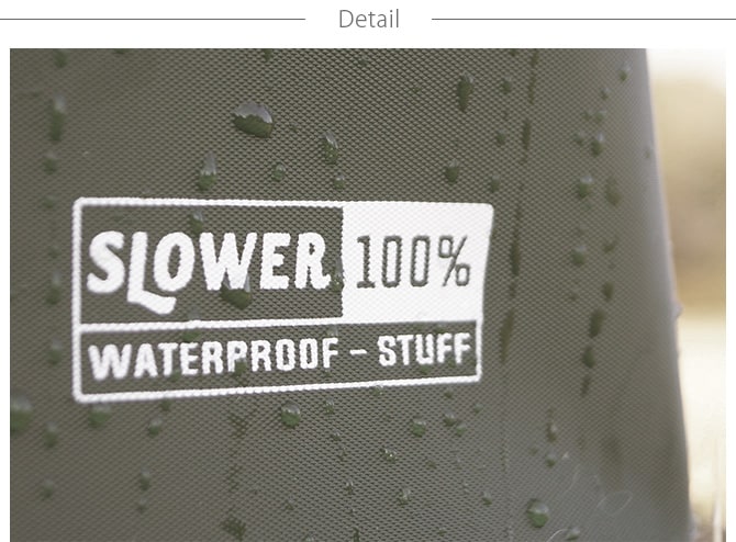 SLOWER スロウワー HANG STOCK ハングストック ストレージ 35L  収納ボックス おしゃれ 折りたたみ 取っ手 収納 アウトドア 洗える バケツ キャンプ ストック  