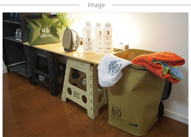 SLOWER スロウワー HANG STOCK ハングストック マルチバスケット 収納ボックス おしゃれ ランドリーボックス ゴミ箱 ダストボックス 洗える 蓋 キッチン アウトドア ごみ