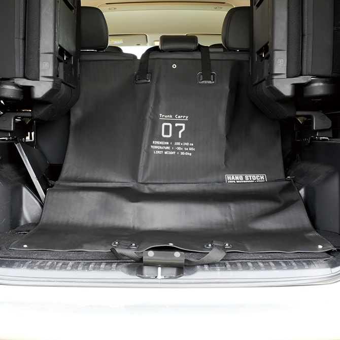 SLOWER スロウワー HANG STOCK ハングストック トランクキャリー  レジャーシート アウトドア おしゃれ トランク トートバッグ ペグ穴 キャンプ用品 収納 防水 ショルダー  