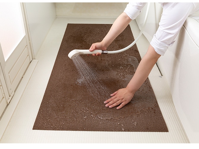 SANKO(サンコー) ペット用床保護マット 60×120cm  犬 猫 ペット用 マット 撥水加工 おくだけ吸着 フロアマット 傷防止 汚れ防止 ずれない  