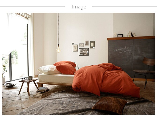 Fab the Home ファブザホーム ボックスシーツ ダブル用 コットンフランネル ボックスシーツ ダブル おしゃれ 無地 綿100 D ベッドシーツ シーツ コットン シンプル