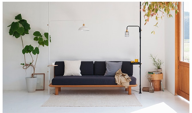 DRAW A LINE ドローアライン 006 テーブル A 単品パーツ 縦専用 つっぱり棒 突っ張り棒 伸縮 おしゃれ モノトーン 北欧 インダストリアル アイアン ツヤ消し インテリア