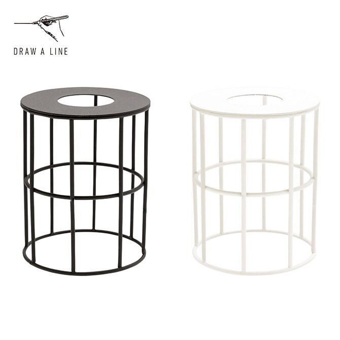 DRAW A LINE ドローアライン 204 ワイヤーシェード 縦専用 つっぱり棒 突っ張り棒 伸縮 おしゃれ モノトーン 北欧 インダストリアル アイアン ツヤ消し インテリア