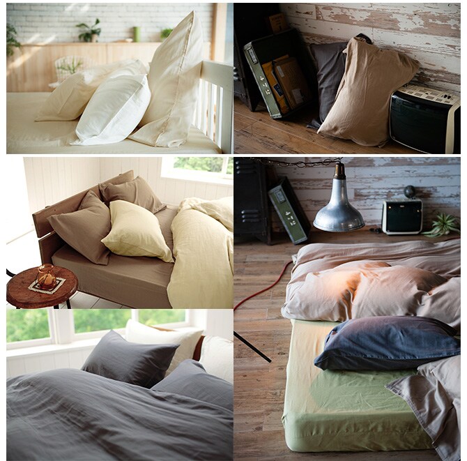 Fab the Home ファブザホーム ピローケース L ダブルガーゼ 