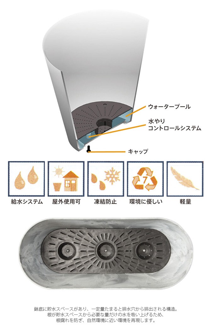 amabro アマブロ ART STONE アート ストーン コンテナラウンド S 