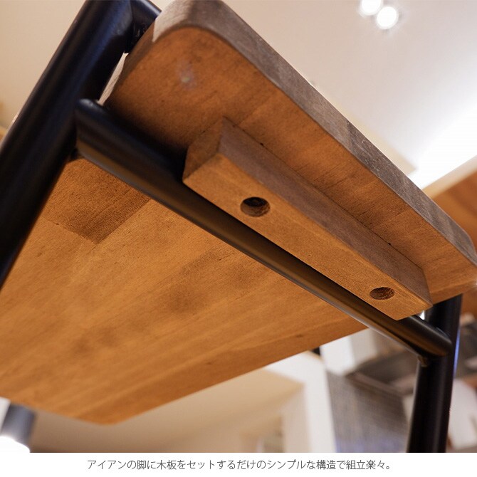 COLLEND コレンド アイアンレッグサイドテーブル High 