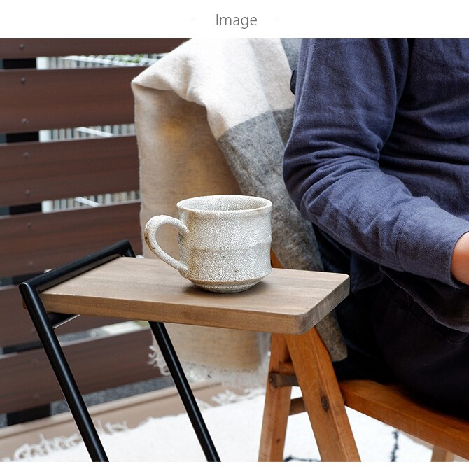 COLLEND コレンド アイアンレッグサイドテーブル High 