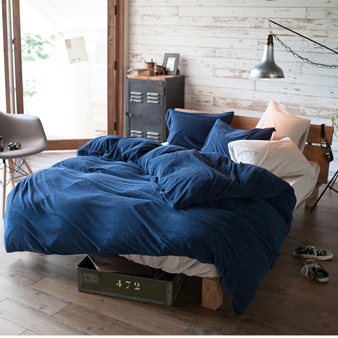 Fab the Home ファブザホーム エアリーパイル ピローケース M