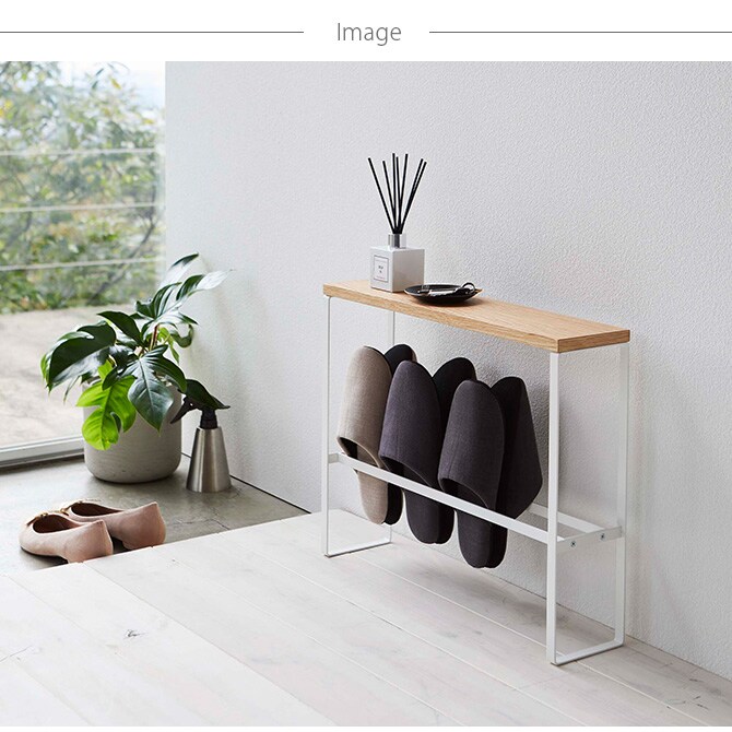 tower タワー 天板付きスリッパラック