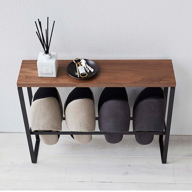 tower タワー 天板付きスリッパラック