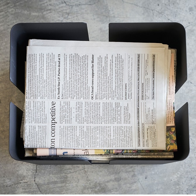 tower タワー キャスター付きニューズラック