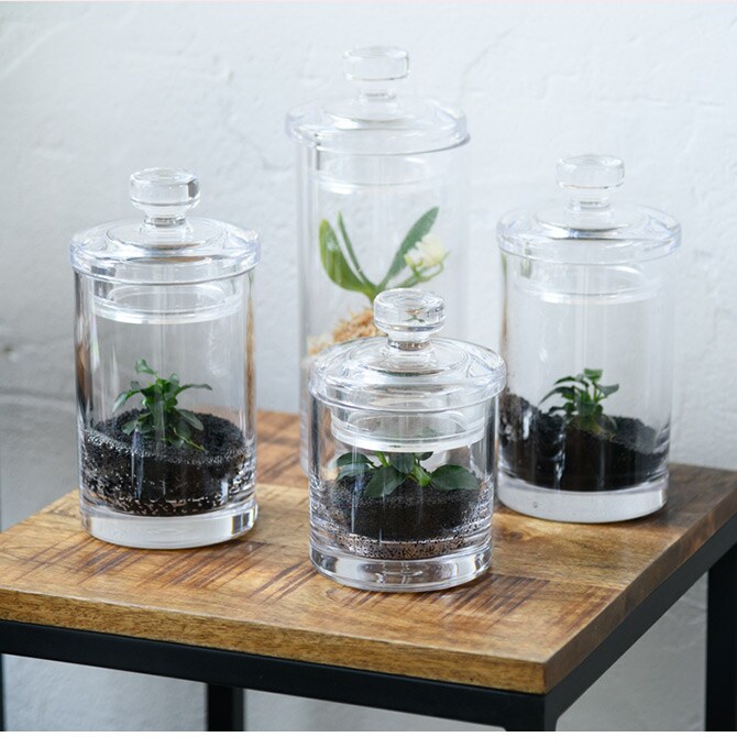 FOYER ホワイエ PVシリンダー 直径10cm×高さ20cm 