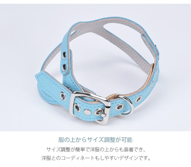 kazama bag カザマバッグ Kazama Premium メガネハーネス Sサイズ  犬用 小型犬 パピー メガネハーネス ハーネス 本革 レザー 緑 ヌメ革  