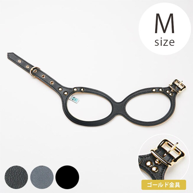 kazama bag カザマバッグ Kazama Premium メガネハーネス ゴールド金具 Mサイズ  犬用 小型犬 パピー メガネハーネス ハーネス 本革 レザー  