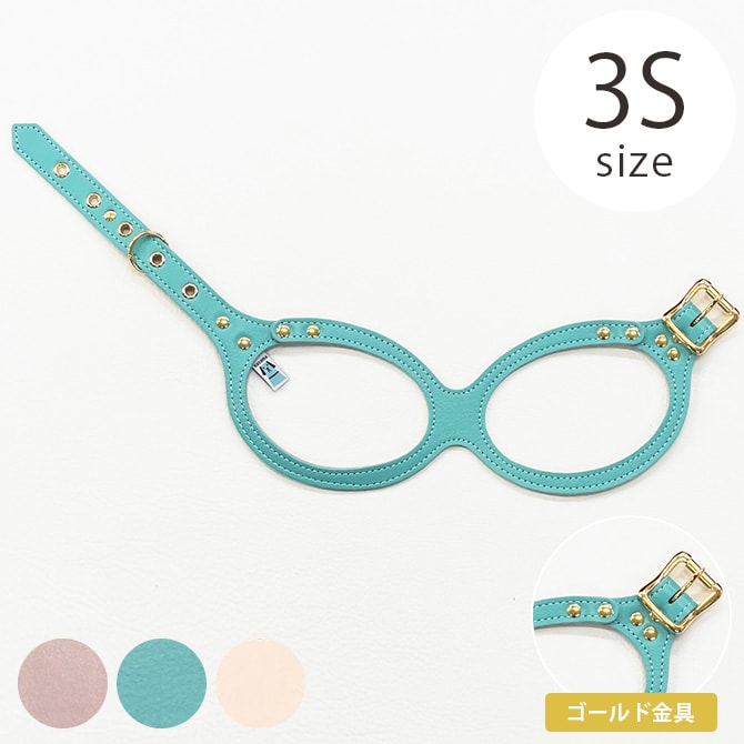 kazama bag カザマバッグ Kazama Premium メガネハーネス ゴールド金具 3Sサイズ  犬用 小型犬 超小型犬 パピー メガネハーネス ハーネス 本革 レザー  