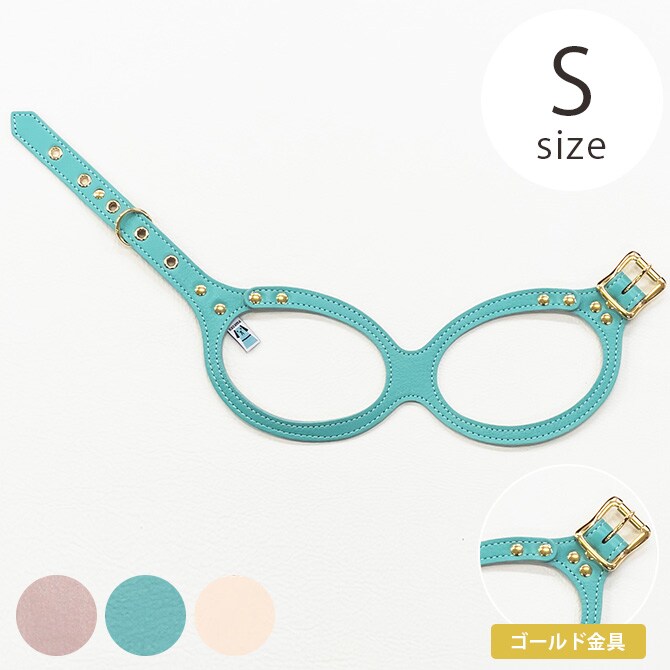 kazama bag カザマバッグ Kazama Premium メガネハーネス ゴールド金具 Sサイズ  犬用 小型犬 パピー メガネハーネス ハーネス 本革 レザー  