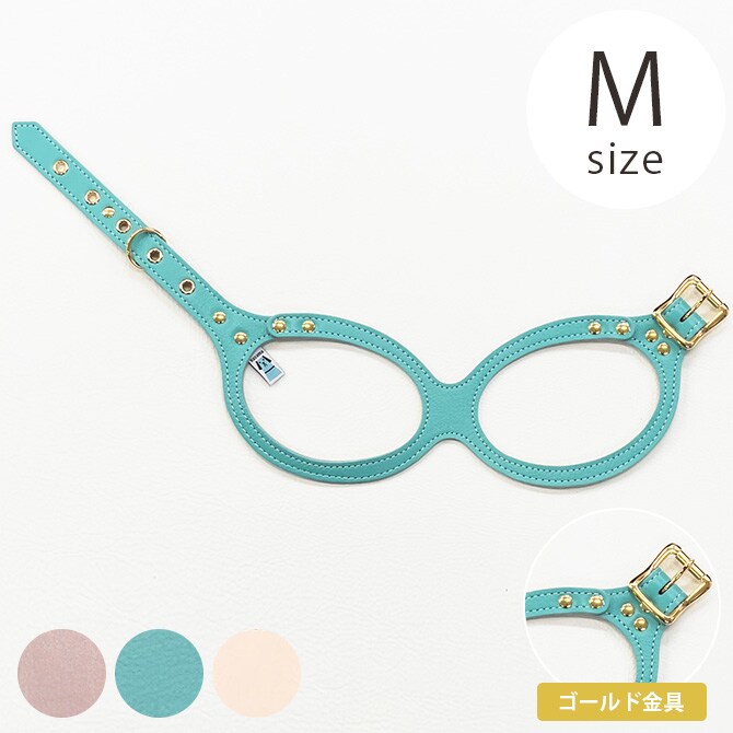 kazama bag カザマバッグ Kazama Premium メガネハーネス ゴールド金具 Mサイズ  犬用 小型犬 パピー メガネハーネス ハーネス 本革 レザー  
