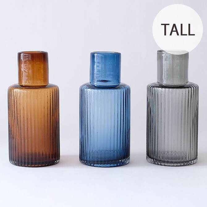 Horn Please ホーン プリーズ GLASS フラワーベース プロップ トール  フラワーベース 花瓶 北欧 おしゃれ ガラス カラー 水差し グリーン シンプル グラス  