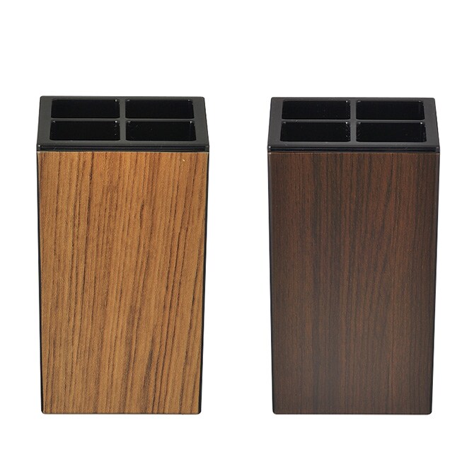 SO-Q STYLE ソーキュースタイル WOODY 歯ブラシスタンド 角型