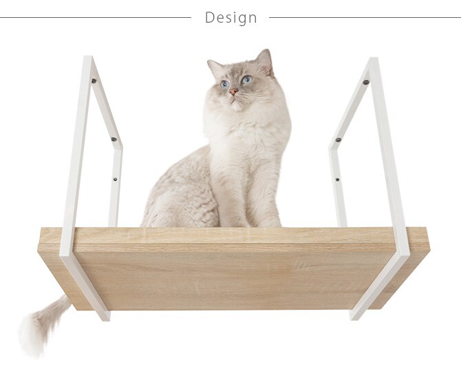 MYZOO マイズー AVENUE 60cm 猫用 猫 キャットステップ キャットウォーク 壁付け 天井付け キャット ステップ ウォーク 北欧