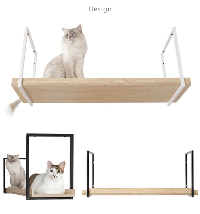 MYZOO マイズー AVENUE 100cm 猫用 猫 キャットステップ キャットウォーク 壁付け 天井付け キャット ステップ ウォーク 屋内