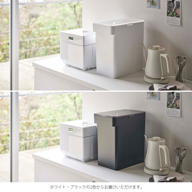 tower タワー 密閉米びつ 10kg 計量カップ付き