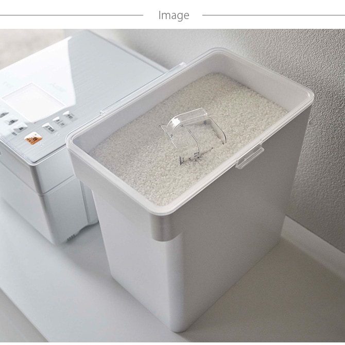 tower タワー 密閉米びつ 10kg 計量カップ付き